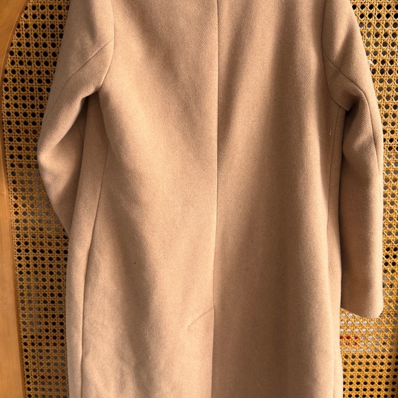 Abercrombie & Fitch Tan Long Dad Coat - Picture 3 of 3